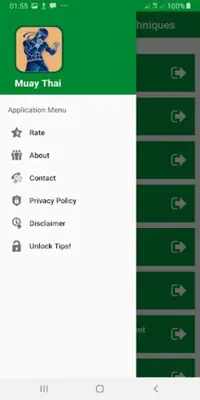 Muay Thai MMA Techniques android App screenshot 4